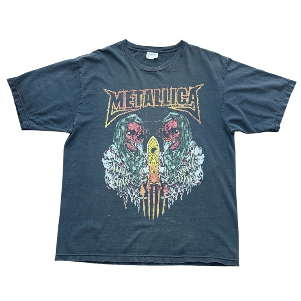 Vintage Metallica Summer Sanitarium 03 Tour Concert Pushead Graphic Band T-shirt